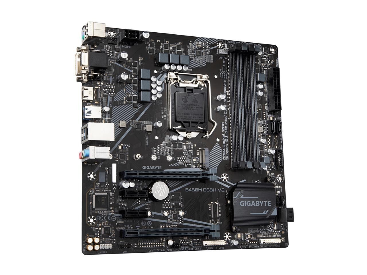 GIGABYTE B460M DS3H V2 Motherboard M-ATX Intel B460 LGA1200 DDR4 10 11TH Tested