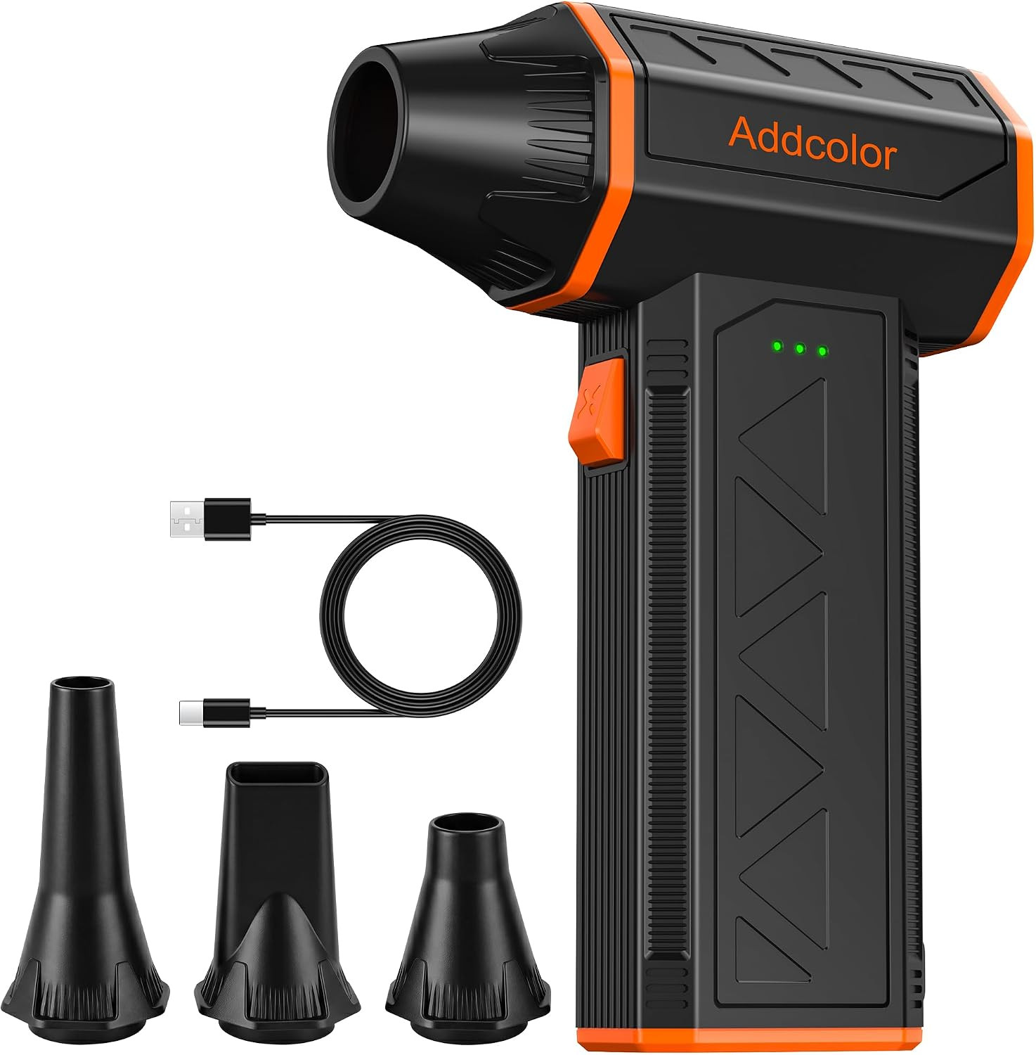 Compressed Air Duster, 3-Gear Adjustable, 100000RPM Electric Air Duster