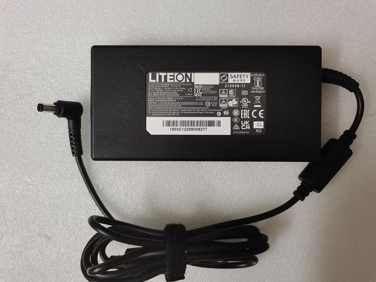 OEM LITEON 20V9A PA-1181-76 For MSI GS66 MS-16V1 Stealth 10SE-055DC 180W Charger