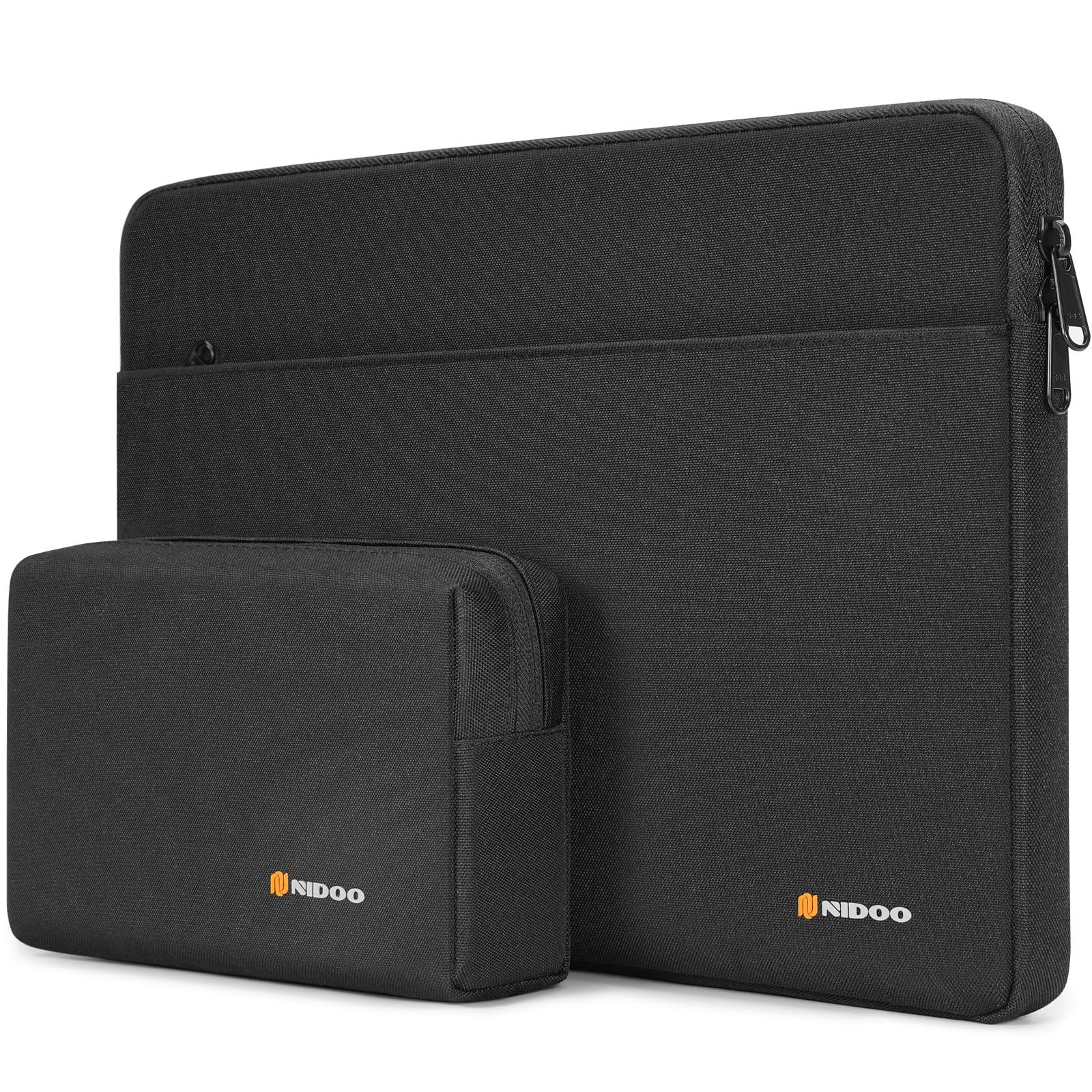 NIDOO Laptop Sleeve 13-14 inch Computer Bag Case for Lenovo Inch, Black