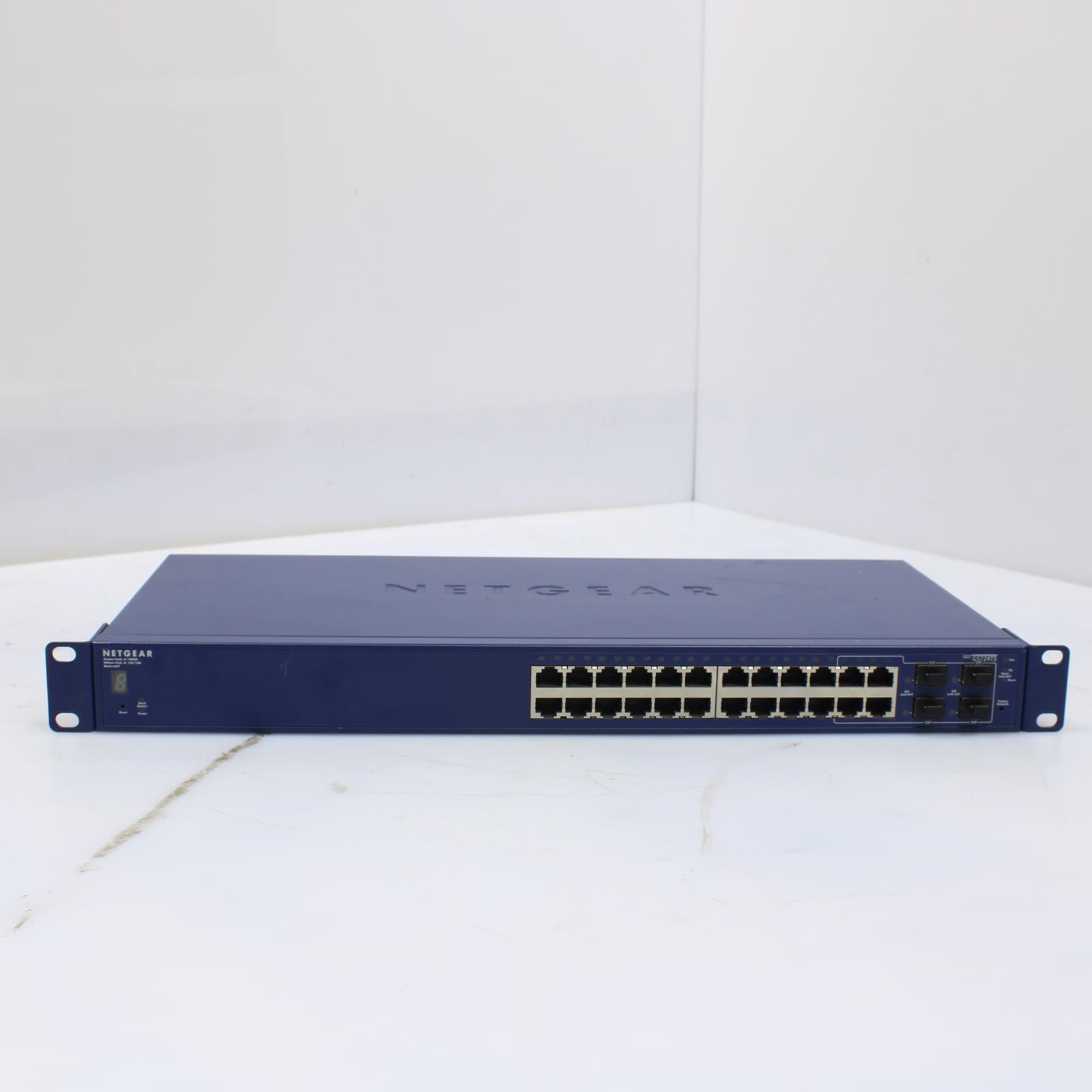 NETGEAR GS724TS ProSafe 24-Port Gigabit Ethernet Network Switch