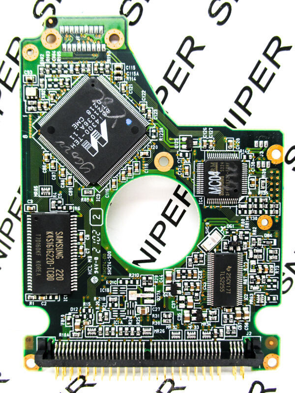 PCB - Hitachi 40GB DK23DA-40F IDE CP004653-01 (A/A0C1 A/A) 2.5" Laptop HardDrive