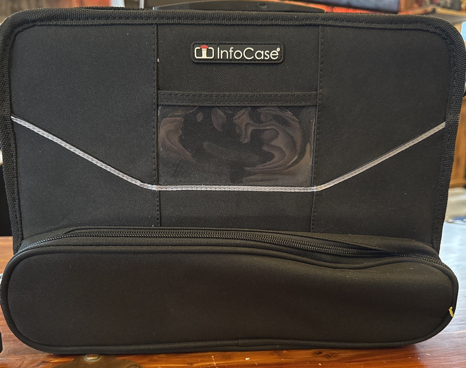 InfoCase Always-On Chromebook Black Rigid Carrying Case 11" INF-AO-CB11