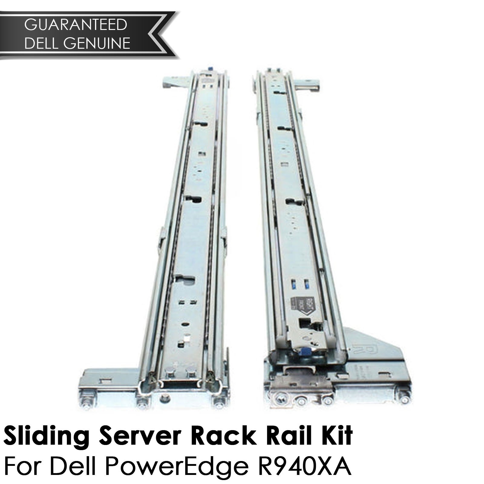 New Dell PowerEdge R940XA 2U Sliding Rail Kit T4DFW Heavy-Duty Server Rack Rails