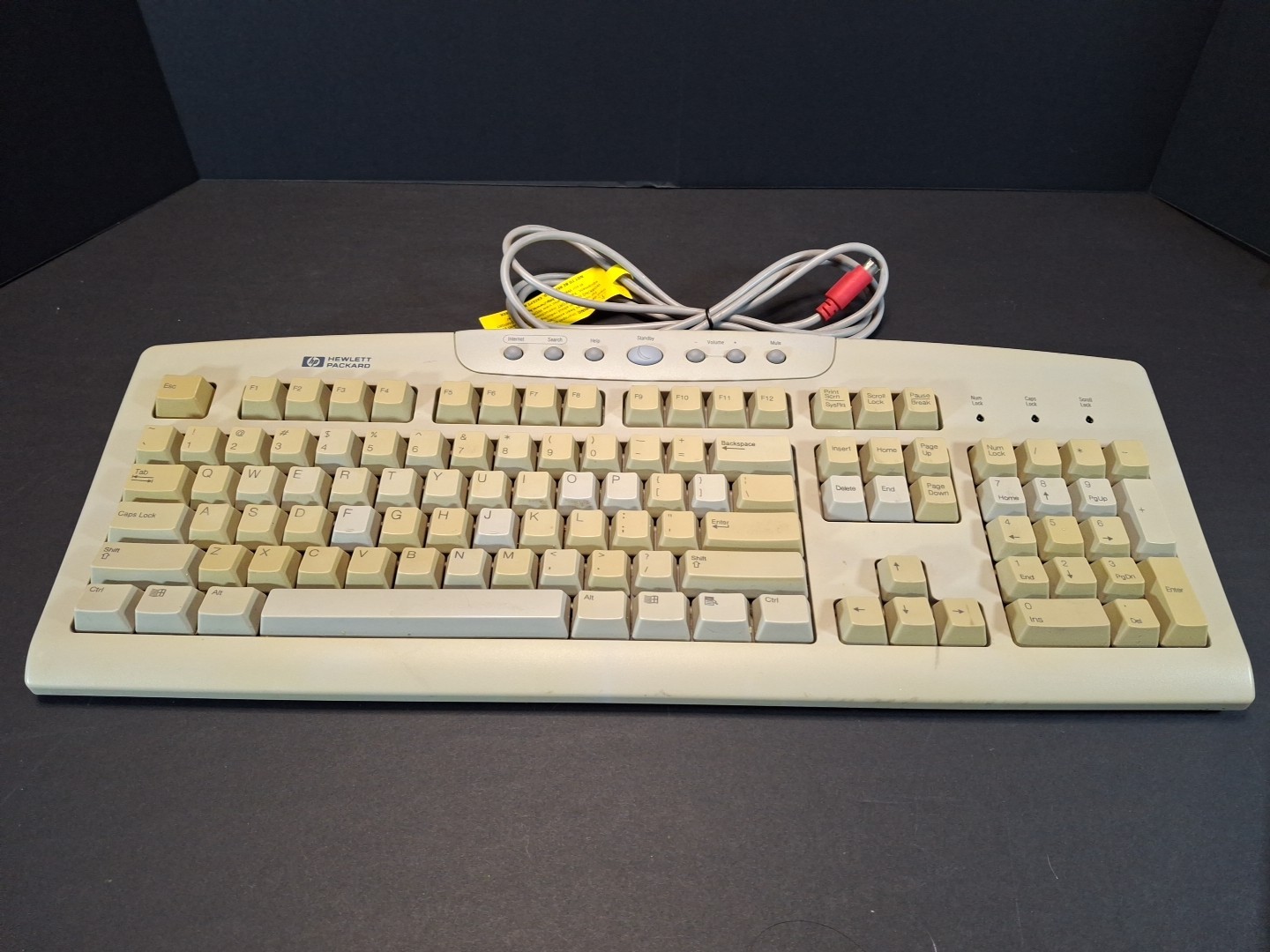 Hewlett-Packard HP 5183-7399 Keyboard PS/2 Wired grey K6