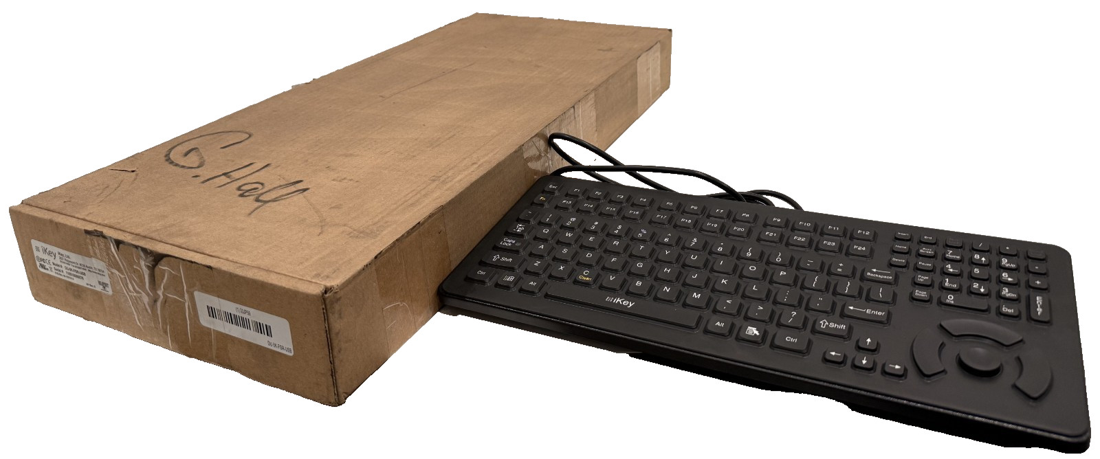 NEW IKEY DU-5K-FSR-USB DESKTOP KEYBOARD W/ POINTING DEVICE DU5KFSRUSB