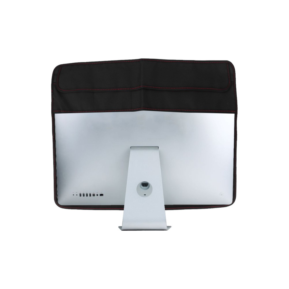 Reusable Black Dust Cover for 27 Inch Computer Monitor Screen Protector