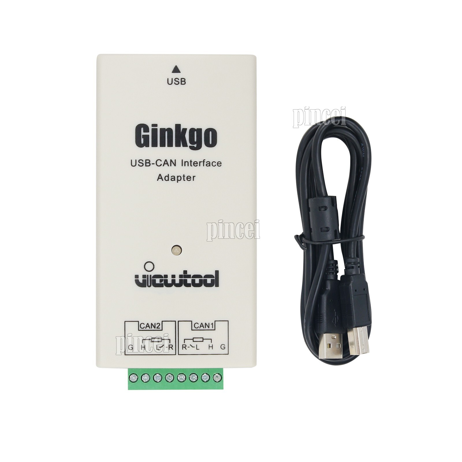 For ViewTool Ginkgo VTG203B USB To CAN Adapter For Windows Linux Mac Android