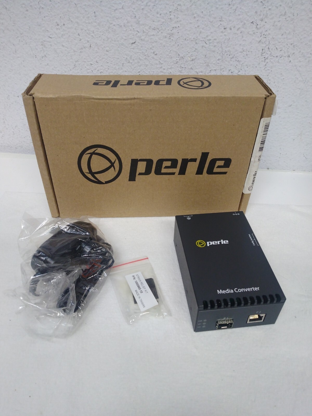 Perle S-10GT-SFP Media Converter 05060550 Open Box