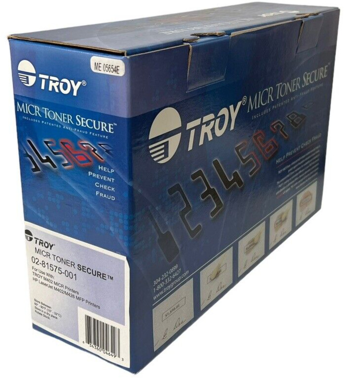 Troy Group 02-81575-001 Troy M402 M426 Micr Toner Secure Cartridge [3 100 Yield]