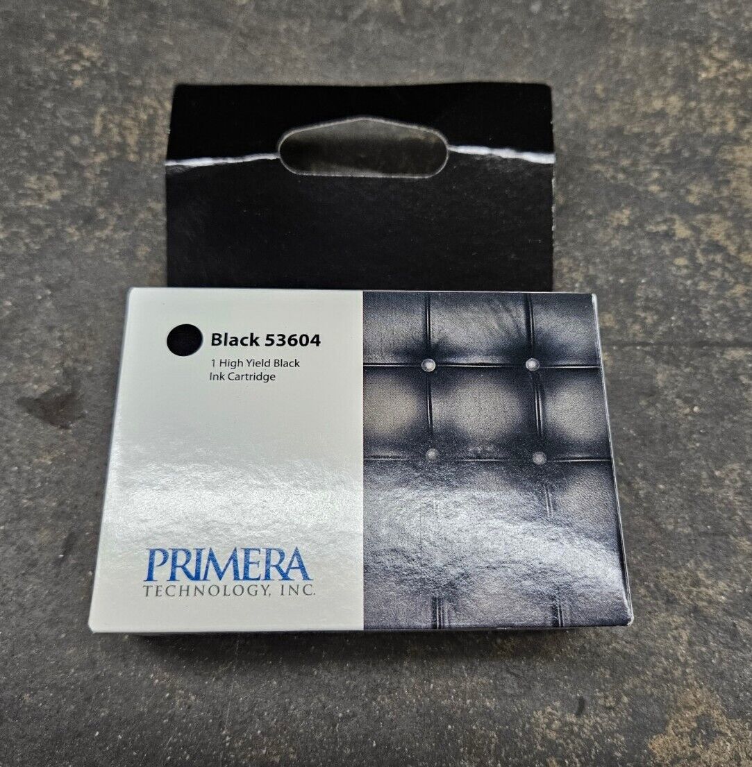Primera 53604 Ink Cartridge Black for Primera Bravo 4100 Series Printers NEW