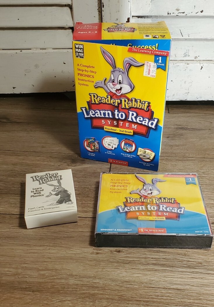 Reader Rabbit Learn To Read System Preschool-2nd Grade