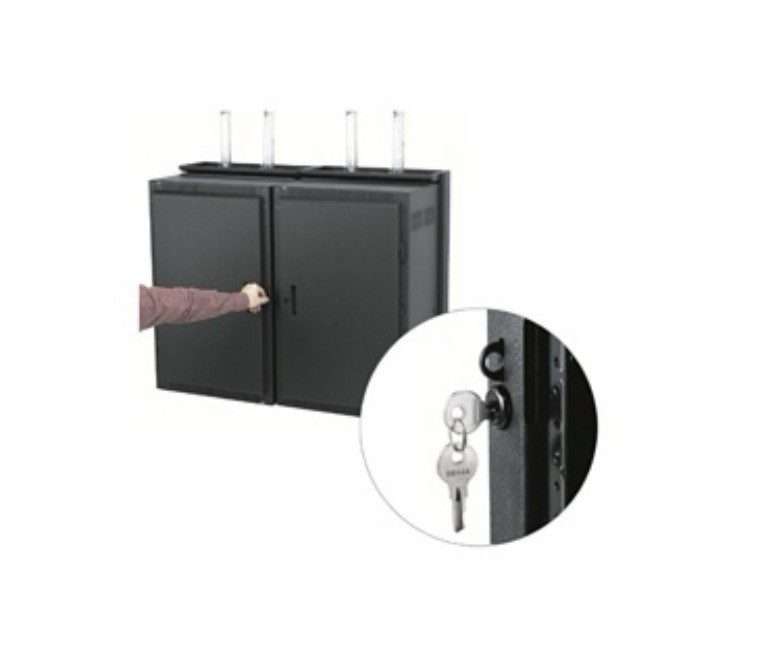 Middle Atlantic DWR/SR Zero Clear Latch (DWRSR-ZL)