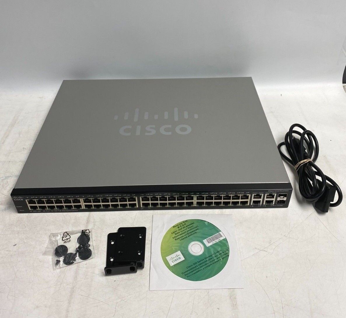 Cisco SF300-48p 48-port 10/100 PoE Managed Switch