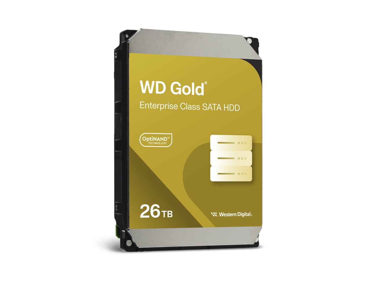 WD Gold 26TB Enterprise Class Hard Disk Drive - 7200 RPM Class SATA 6Gb/s 512MB