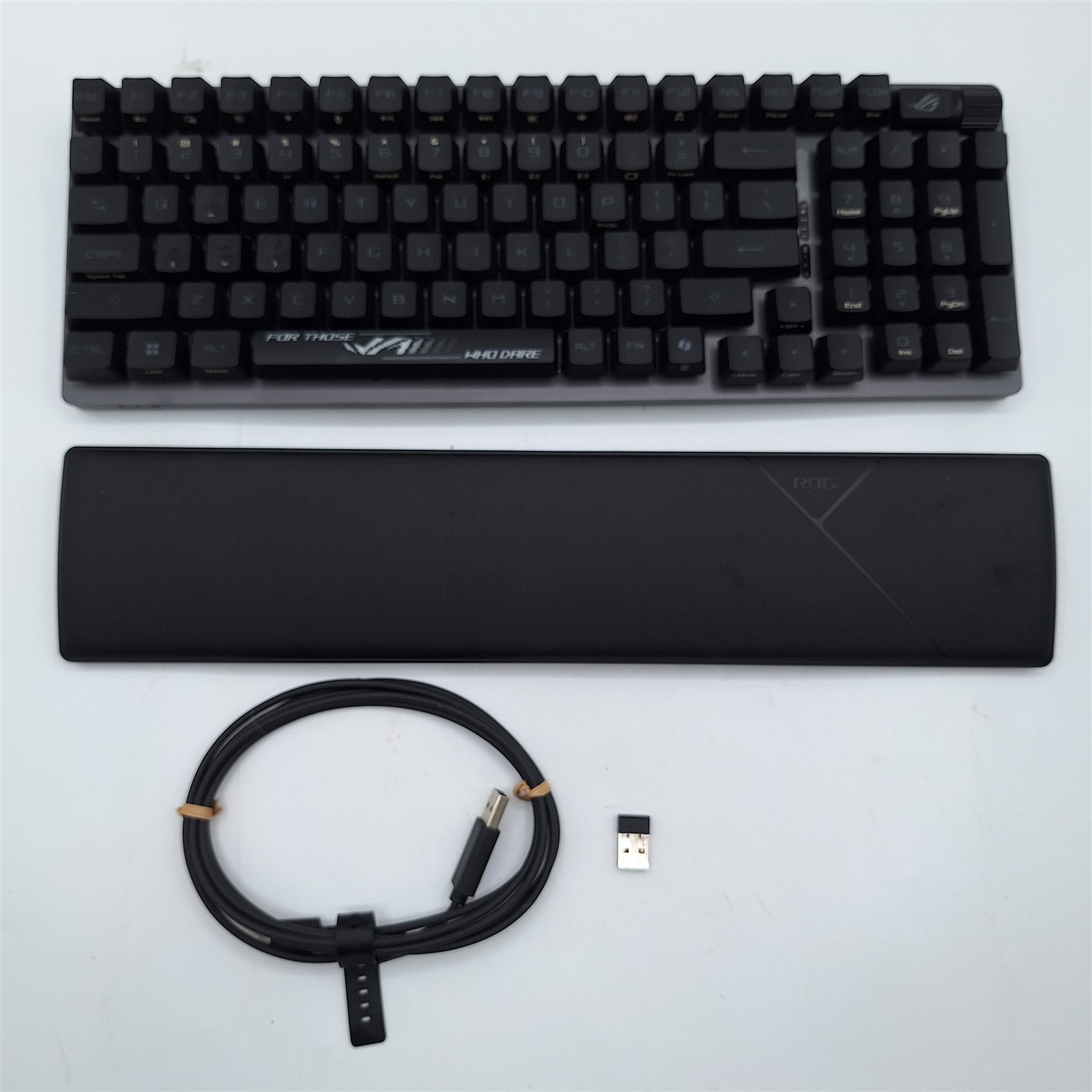 ASUS ROG Strix Scope II 96 RX Wireless Optical Gaming Keyboard Black PBT