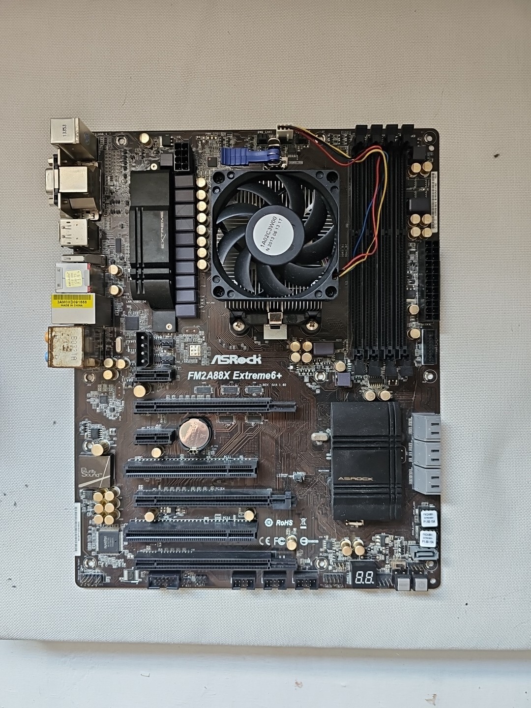 ASRock FM2A88X Extreme6  Motherboard incl. CPU AMD A4 6300 E43 fan included