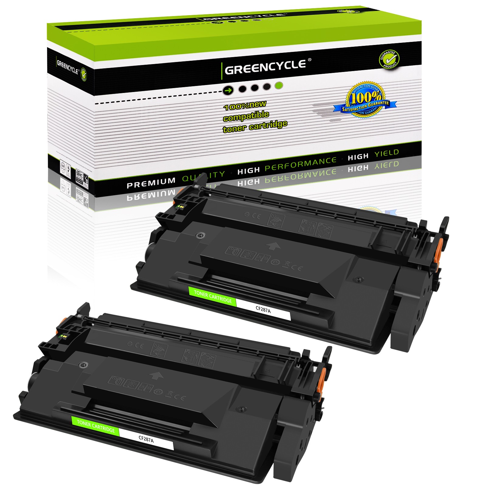 2PK CRG041 Black Toner Cartridge For Canon 041 imageCLASS LBP312X LBP312dn