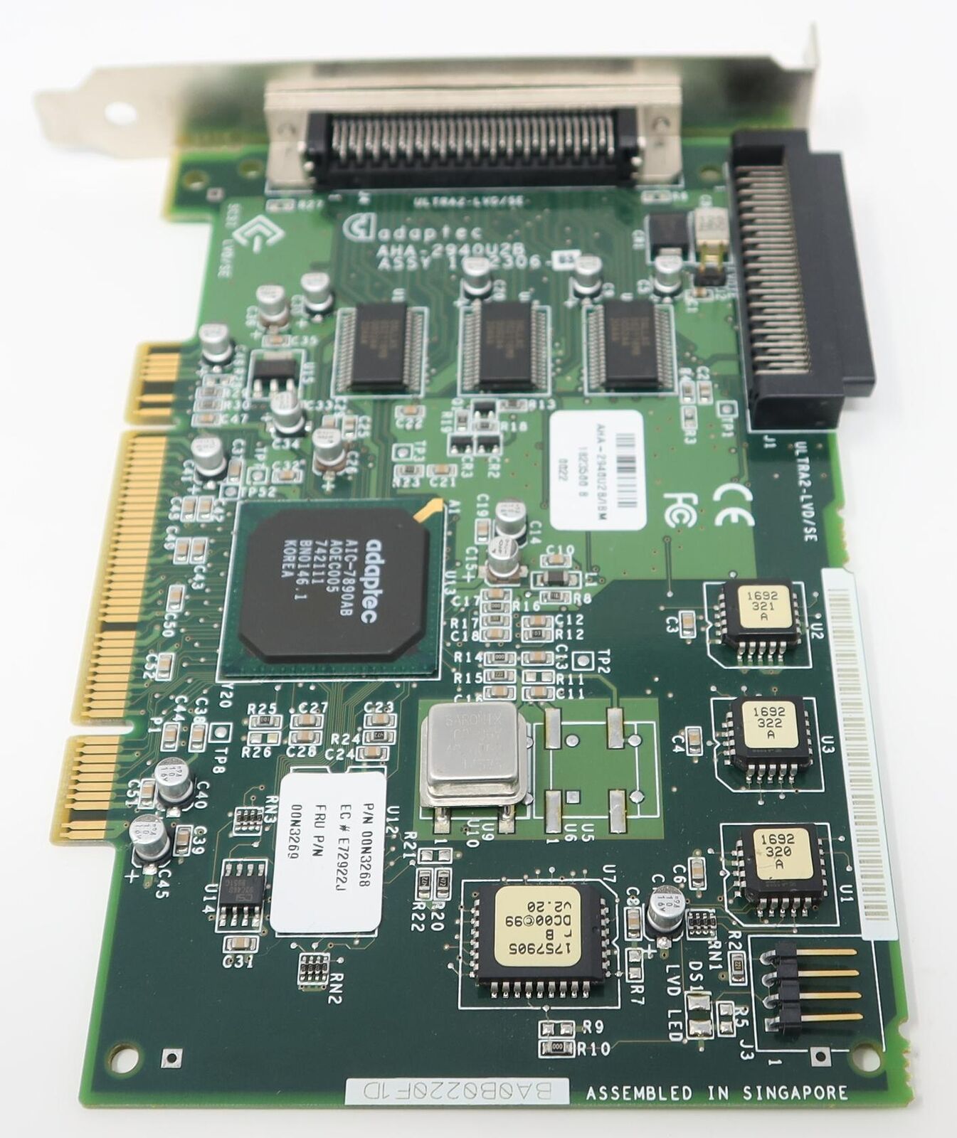 Adaptec AHA-2940U2B IBM 00N3269 Ultra2 SCSI / LVD / SE PCI Controller