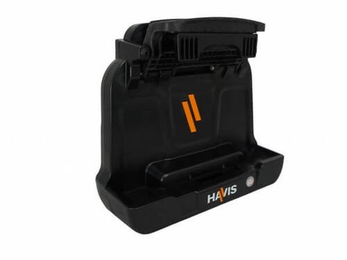 Loackable Cradle Havis DS-PAN-723 Loackable Cradle - Black - Integrated Cable