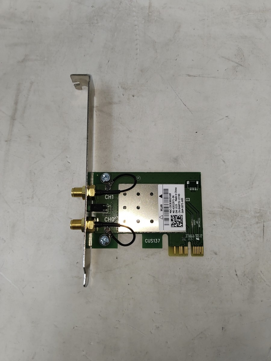 DELL DW 1525 0H6P7D PCIe WIFI Adaptor SEE NOTES