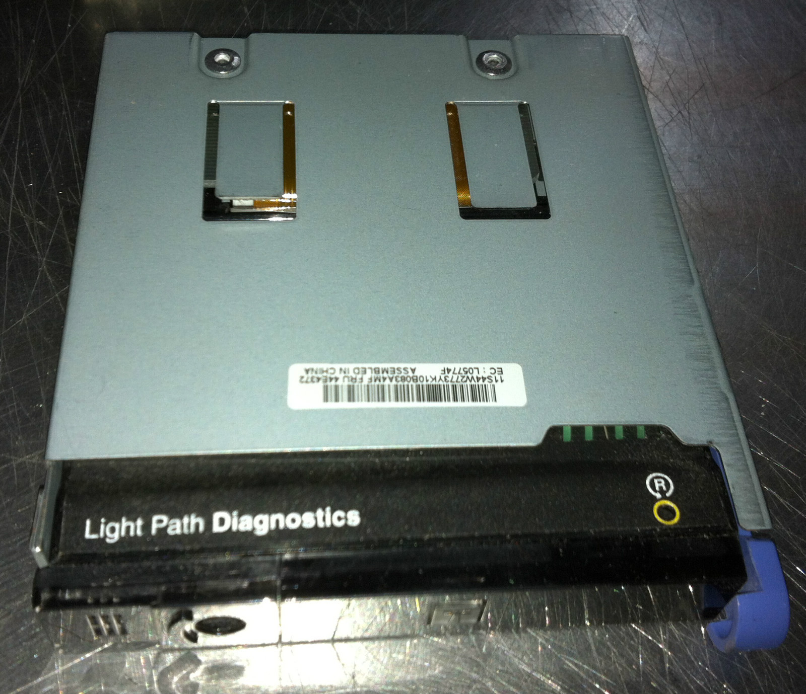 4x IBM 44E4372 44W2773 Light Path Diagnostics Panels for x3550 M2 Server