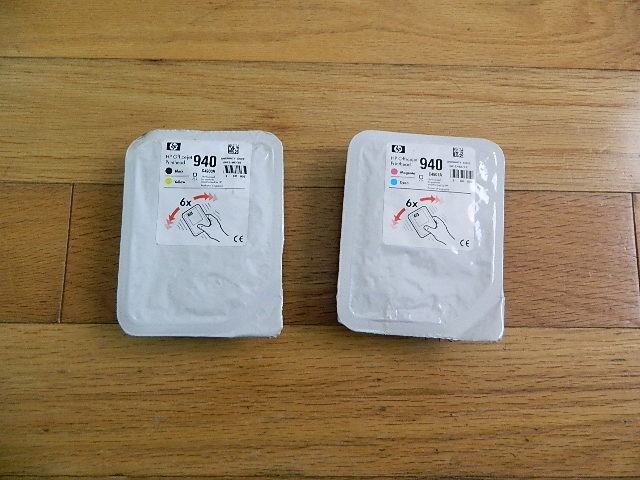 2012 GENUINE SET 2 HP #940 PRINTHEADS C4900A C4901A PRO 8000 8500 NEW