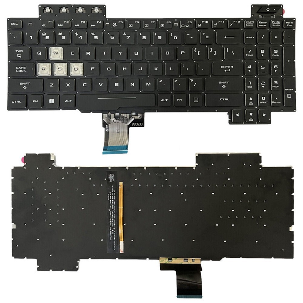 For Asus Gaming FX505D FX505DY FX505DD US Version Backlight Laptop Keyboard