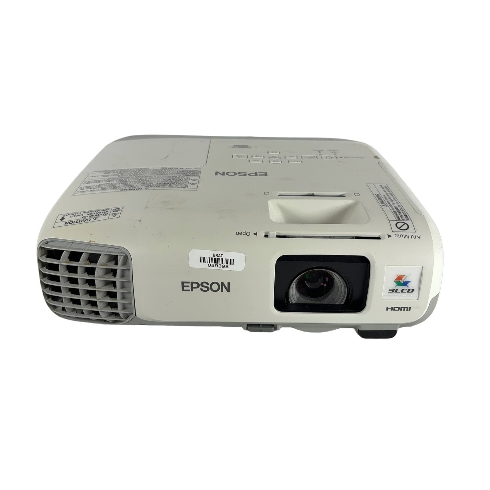 Epson PowerLite 965H 3LCD Projector 3500 Lumens Cinema HD HDMI Lamp Hours: 185