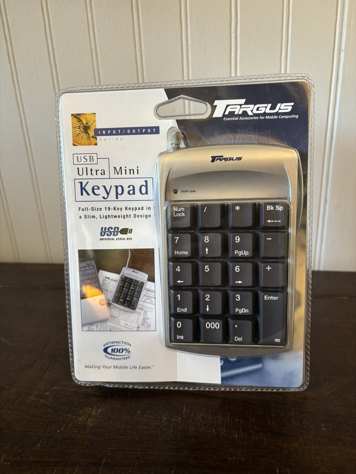 TARGUS PAUK10U Ultra Mini USB Keypad Silver-420-0413-001A