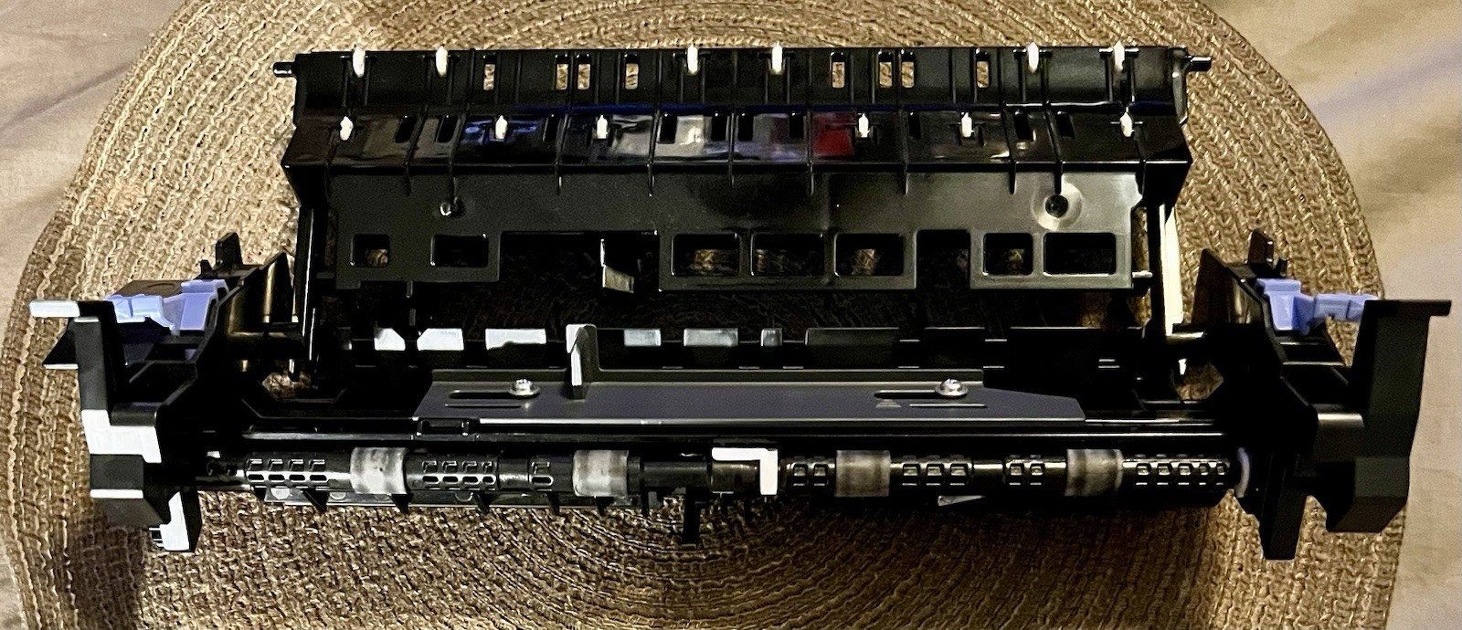 Brother MFC-8680DN All In One Laser Printer REAR CHUTE ROLLER FUSER COVER LU7056
