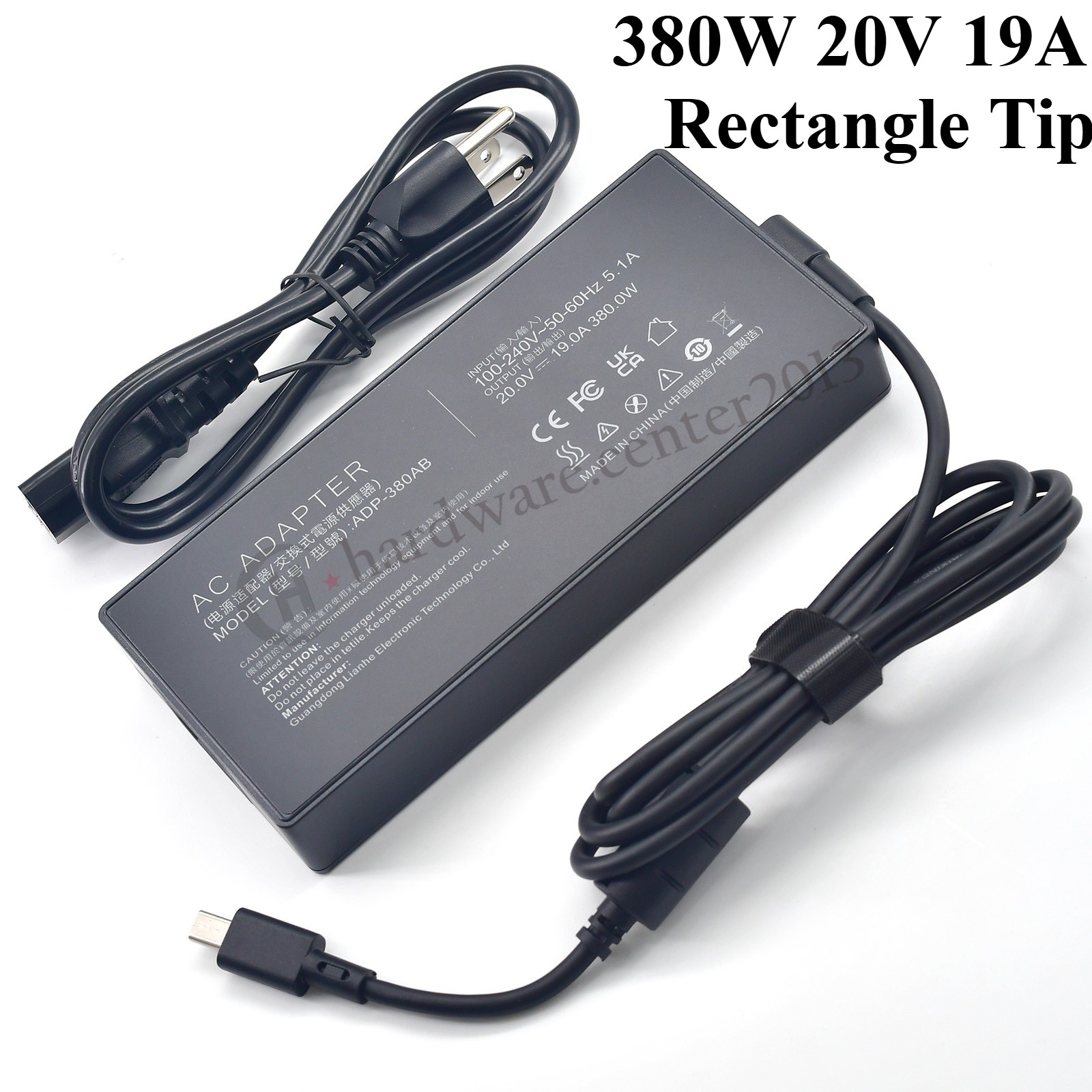 380W Laptop Charger for ASUS ROG Strix G18 (2025) G815 USB Tip Power Adapter