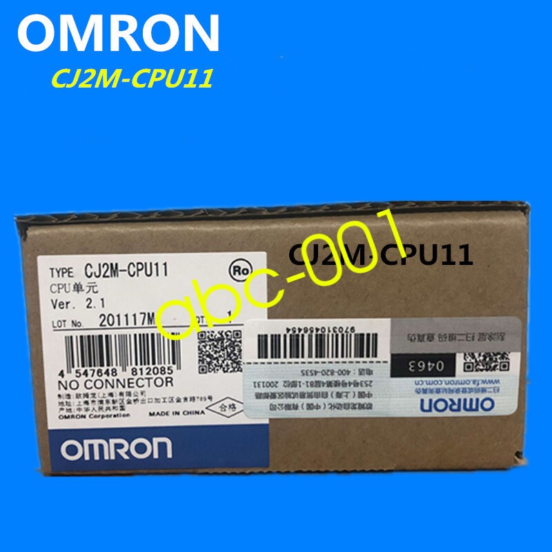 1pcs Omron CPU Unit Module CJ2M-CPU11 PLC Module