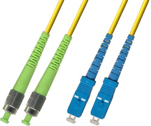 10M Singlemode Duplex Fiber Optic Cable 9/125 FC APC SC UPC Patch Cable Network