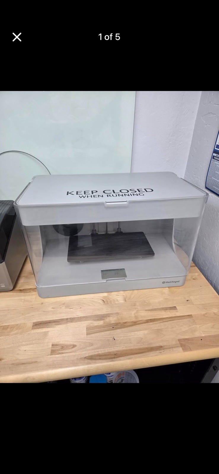 Markforged Mark Two gen 1 3D Printer Onyx Carbon Fiber Fiberglass Mark Forged