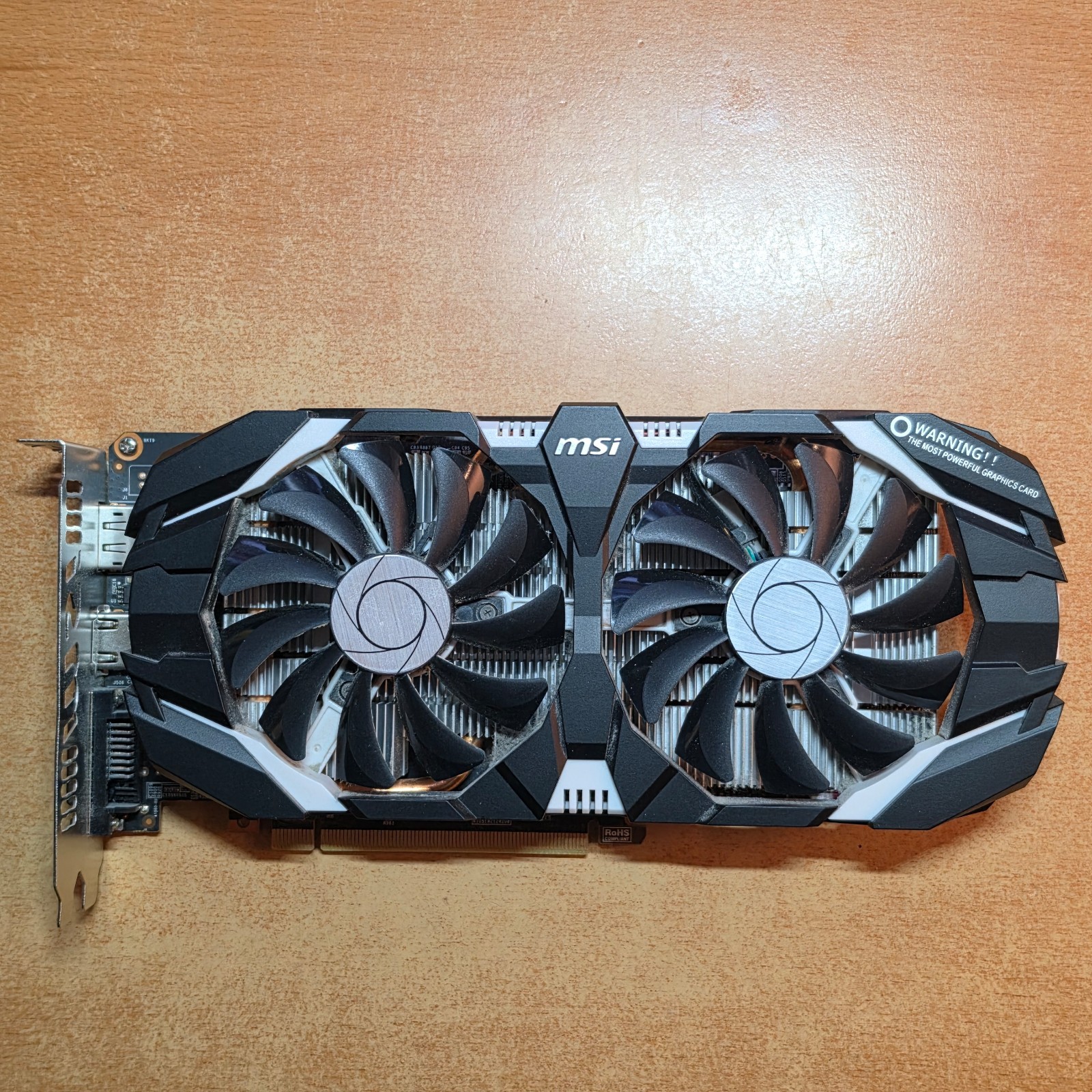 MSI NVIDIA GeForce GTX 1060 6GT OC 6GB GDDR5 Graphics Card