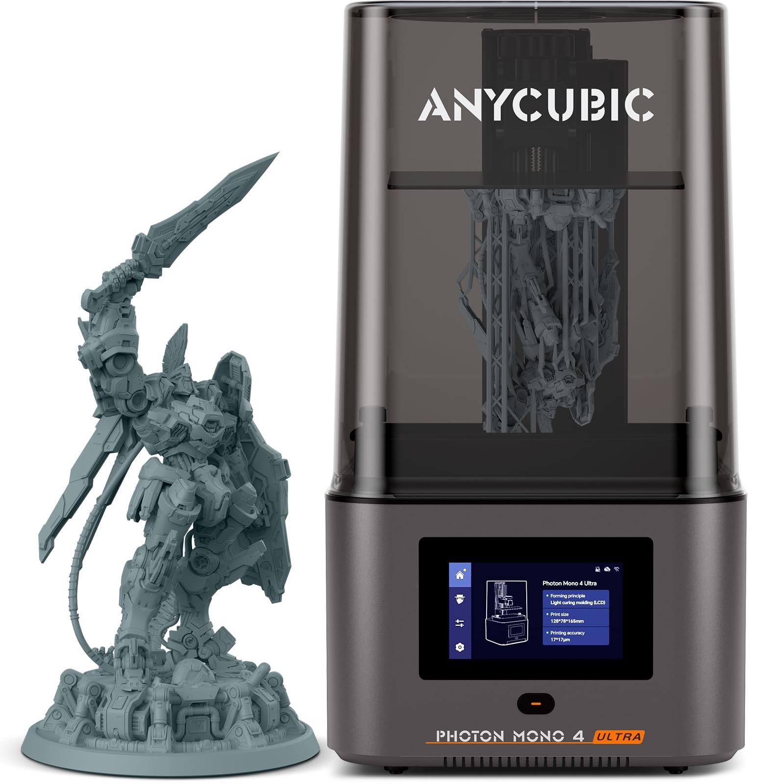 Photon Mono 4 Ultra 10K 3D Printer LCD 7 Inch