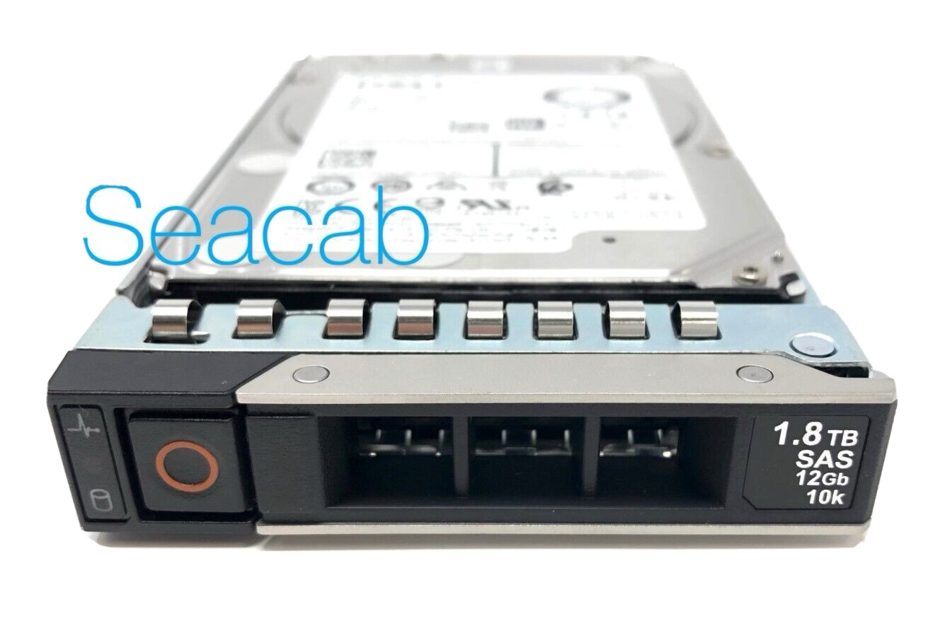 Gen17 - Dell 1.8TB 10K SAS 2.5" 12G Hard Drive R370 R470 R670 R770 & more