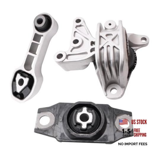 Motor Mount Kit for 2012-2018 Fiat 500 1.4L L4 2012-2018 500 1.4L