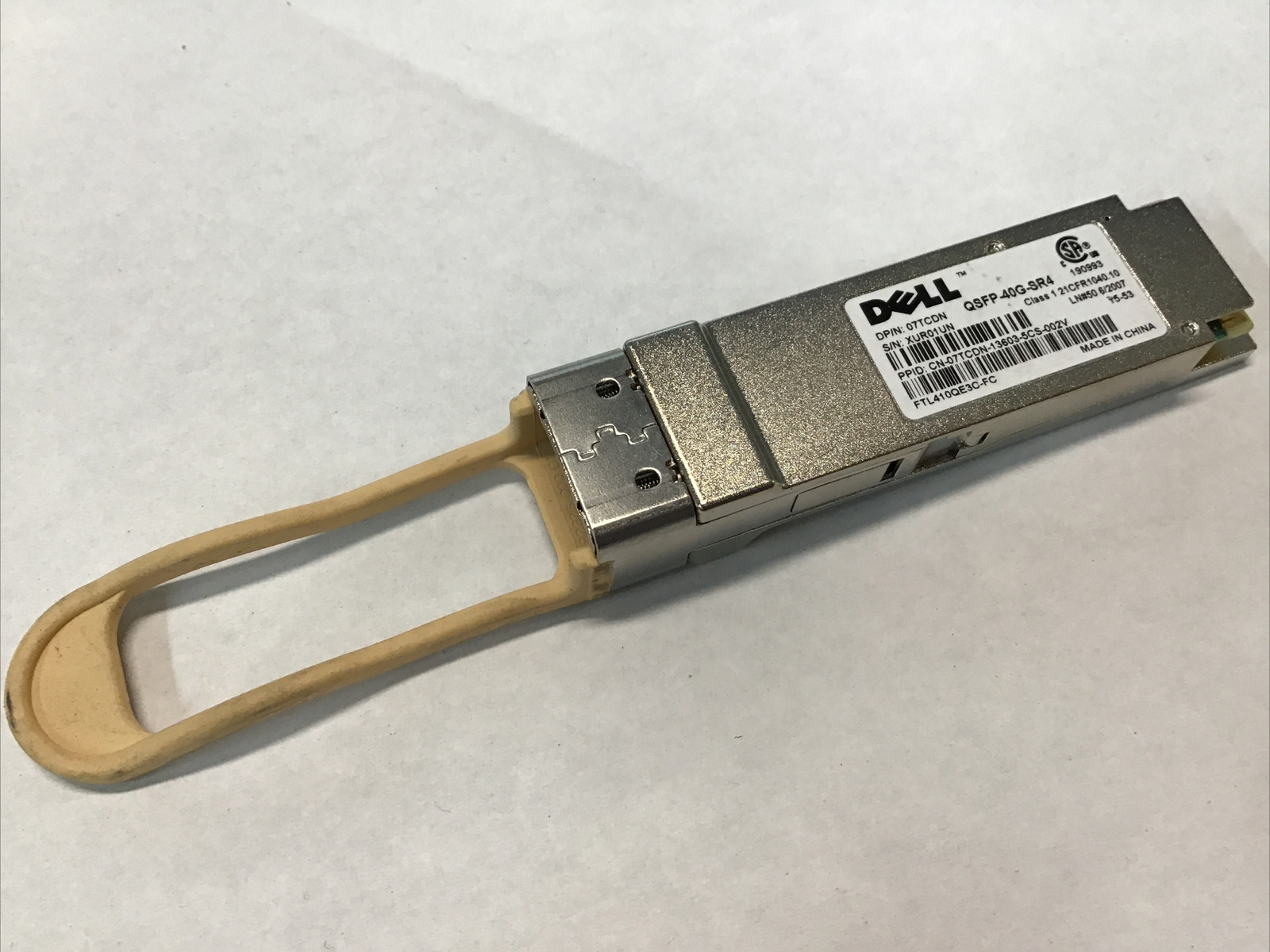 7TCDN DELL QSFP+ 40GbE SR4 XCVR QSFP-40G-SR4 transceiver 