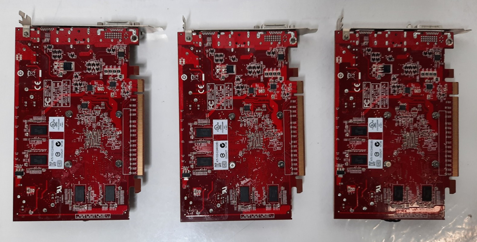 HP Radeon HD 6570 1GB DVI DP 637184-001 GPU