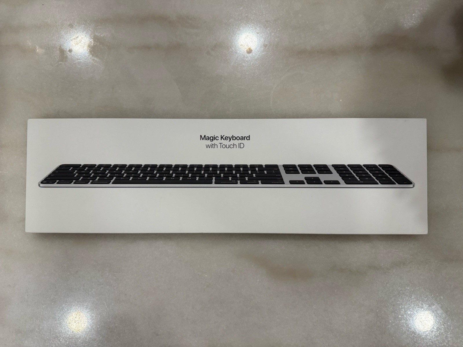 New Apple Magic Keyboard (USB-C) with Touch ID and Numeric Keypad A2520 Black