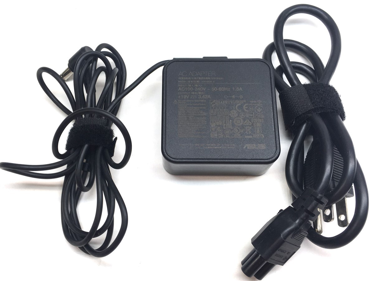 Genuine Asus Laptop Charger AC Power Adapter ADP-65GD D 19V 3.42A 65W 5.5mm Tip