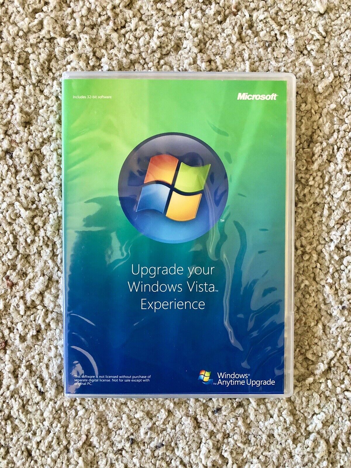 Microsoft Windows Vista Anytime Upgrade DVD 32 Bit
