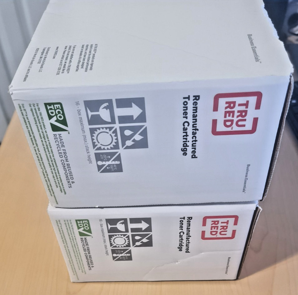 New Tru Red TRCF287A Compatible Black Toner Cartridge Replacement for HP 87A CF2
