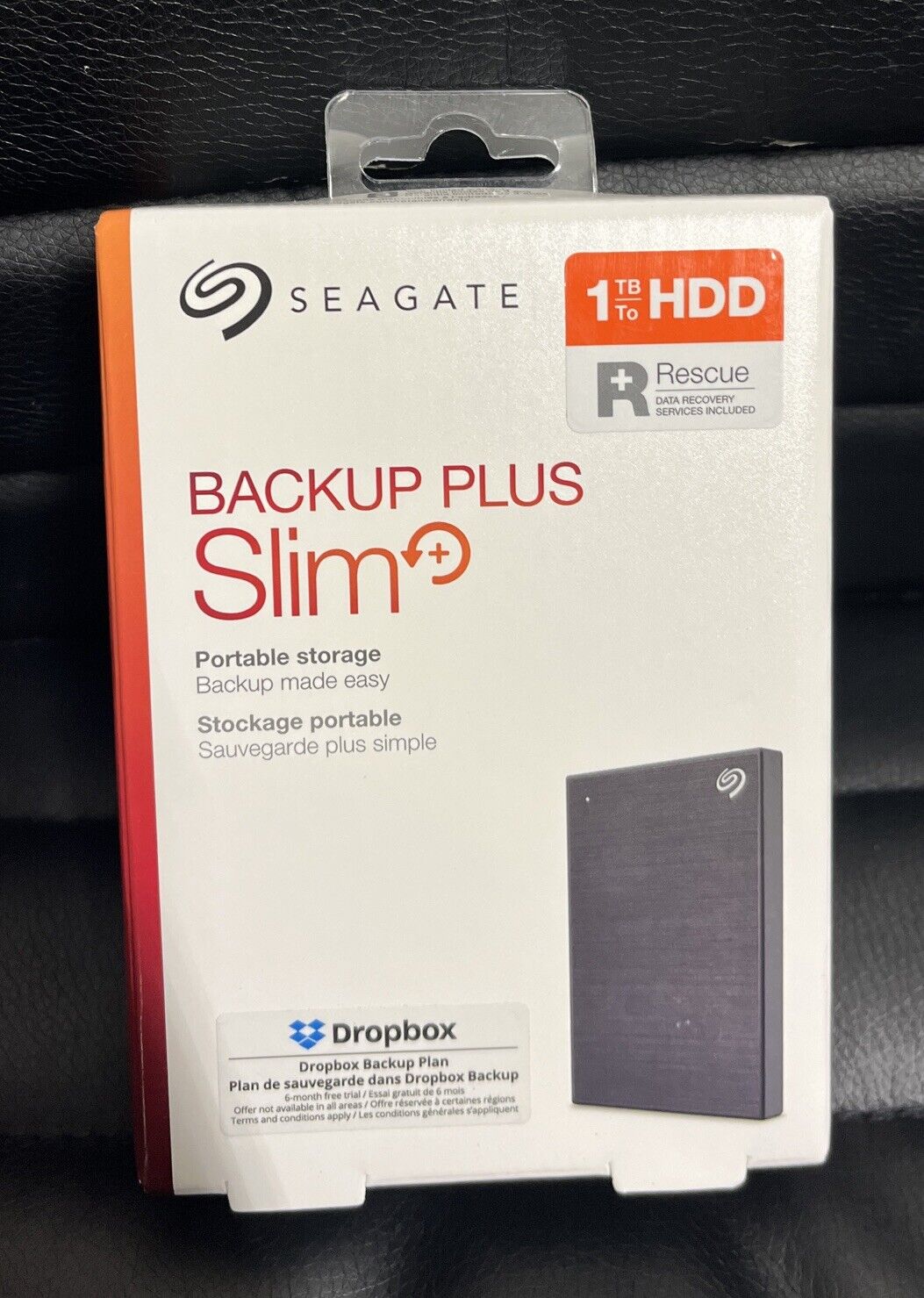 Seagate 1TB HDD Backup Slim Plus