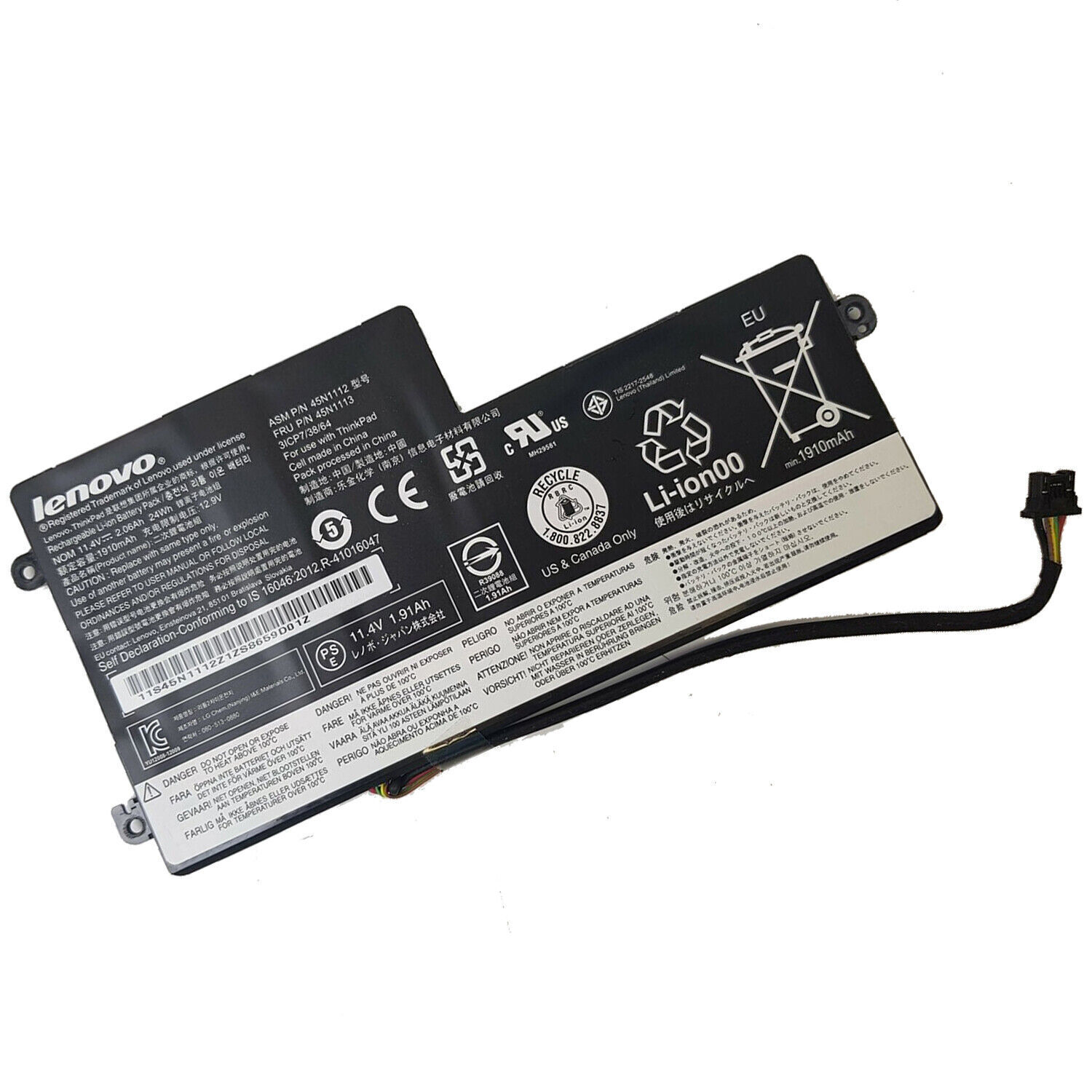 New Original 45N1112 45N1113 Battery for Lenovo ThinkPad x240 x250 x260 x270