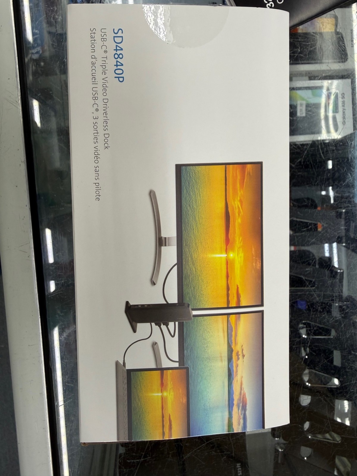 Kensington SD4840P USB-C Triple Video Driverless Dock K33806NA