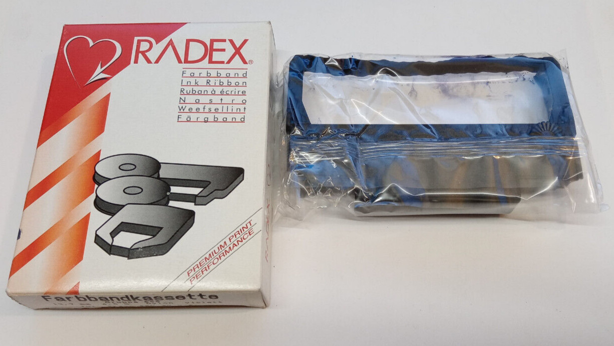 1x RADEX NYLON Violet Ribbon 12.7 x 4.5m Size 655 for Epson ERC30