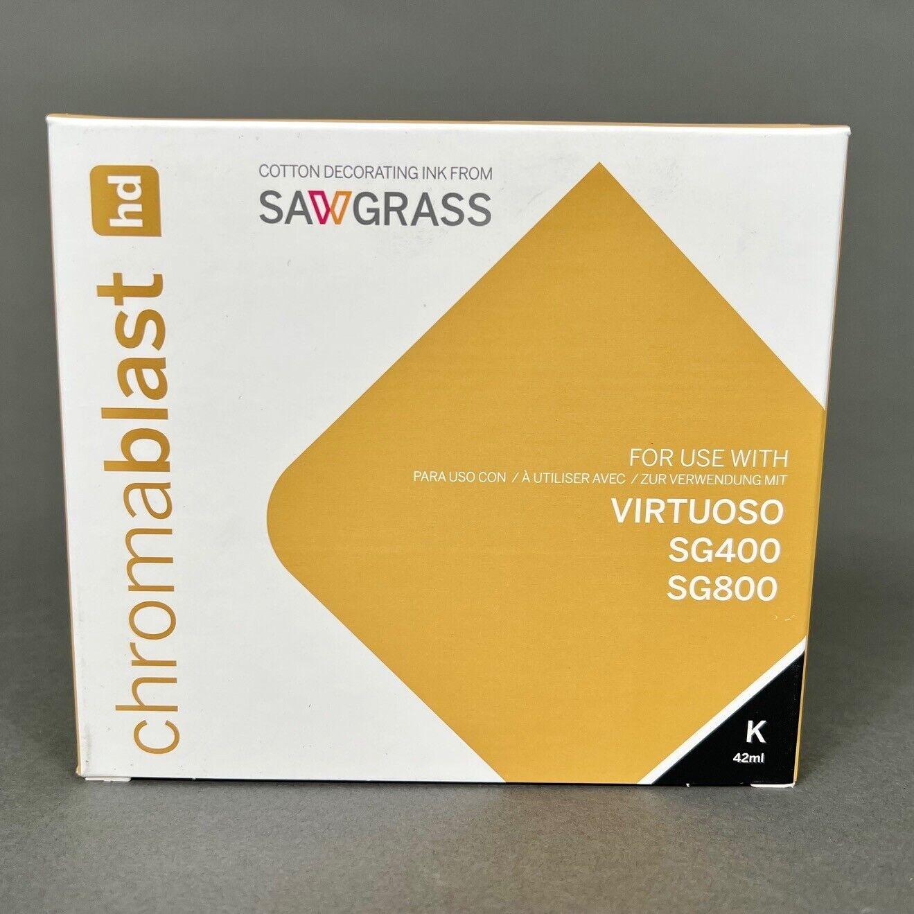 Sawgrass Chromablast 42ml BLACK Cartridge Virtuoso SG400 & SG800 214091